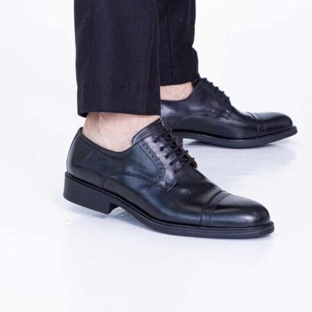 Zapatos de vestir hombre Galce cuero negro