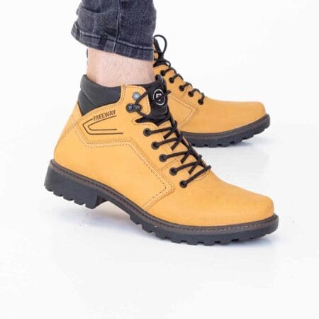 Borcegos hombre Shelby Freeway cuero camel