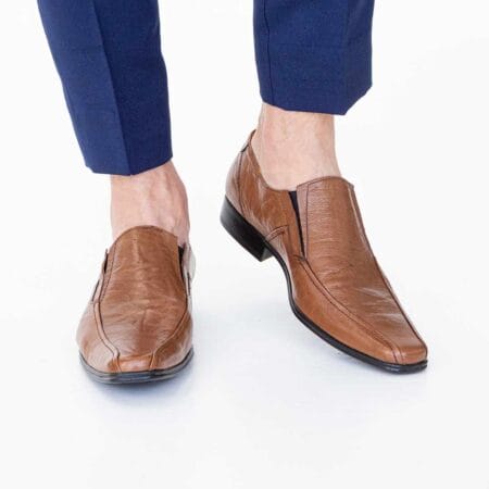 Zapatos de vestir hombre Toronto cuero avellana
