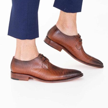 Zapatos de vestir hombre Derby cuero suela