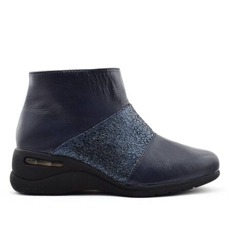Botas mujer Abbie cuero azul