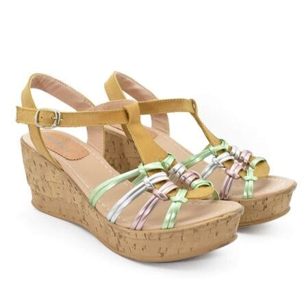 Sandalias mujer Florencia Claris cuero suela