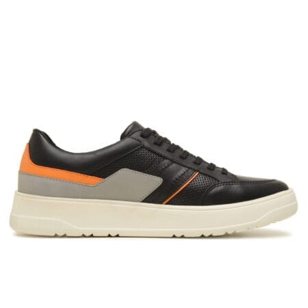 Zapatillas hombre Cádiz Freeway cuero negra