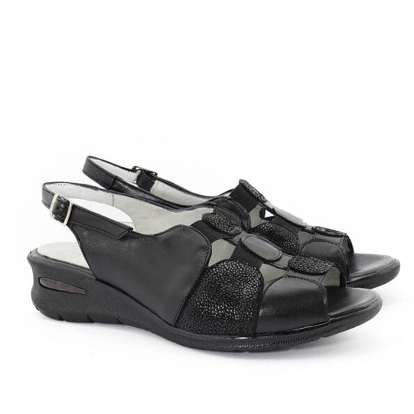 Sandalia Cuero Mujer Dino Butelli 512