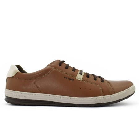 Zapatillas hombre Track Freeway cuero suela