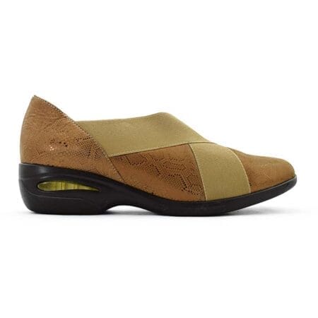Zapatos mujer Coria cuero suela reptil