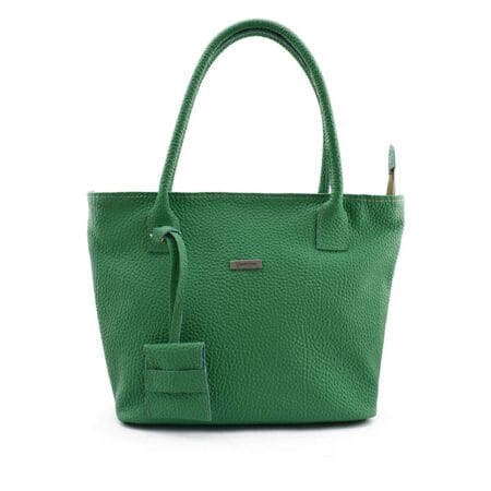 Cartera Gravagna Lya cuero verde