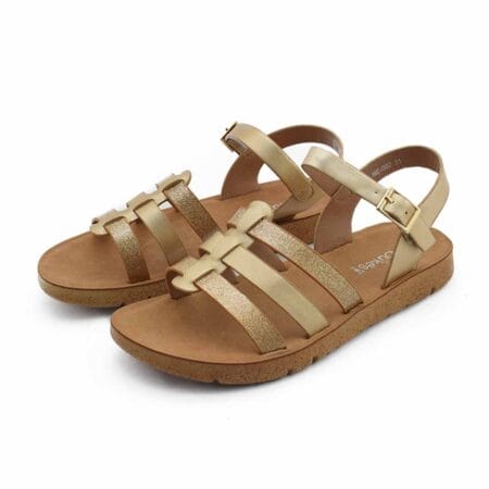 Sandalias niña Flopi bronce
