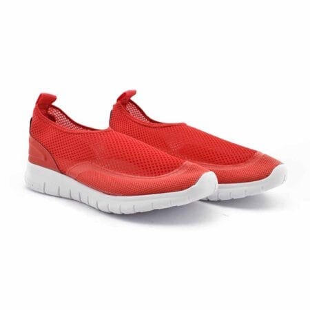 Zapatillas mujer Penny elastizadas rojas