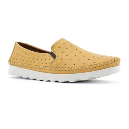Náuticos mujer Kira Freeway cuero camel