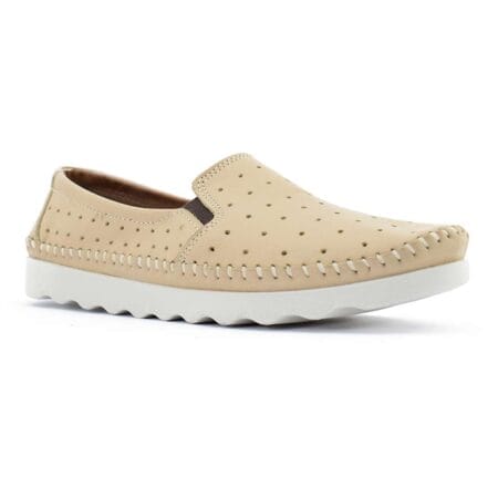 Náuticos mujer Kira Freeway cuero natural