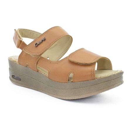 Sandalia mujer Sakura Claris cuero suela