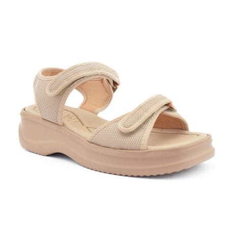 Sandalias mujer Praia Azaleia camel