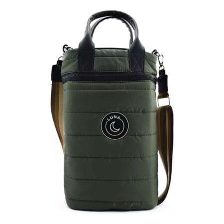 Bolso matero puffer Luna verde