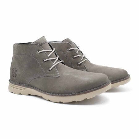 Botas hombre Frontier cuero gamuza grises