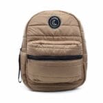 Mochila mujer Hinna puffer camel