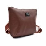 Bandolera mujer Parisina cuero Marrón