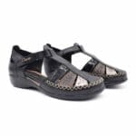 Guarachas mujer Nora Claris cuero negras sandalias-cuero-dinobutelli.jpg24