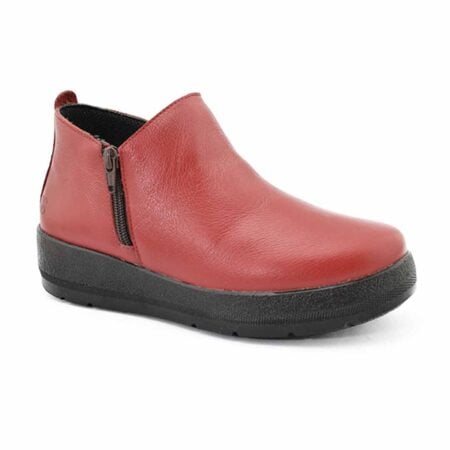 Botas cortas mujer Goat rojas