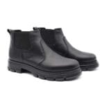 Botas Chelsea mujer cuero Mel negras