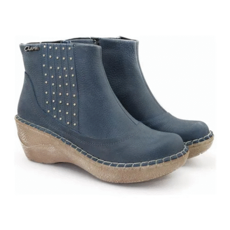 Botas mujer Silvia Claris azul