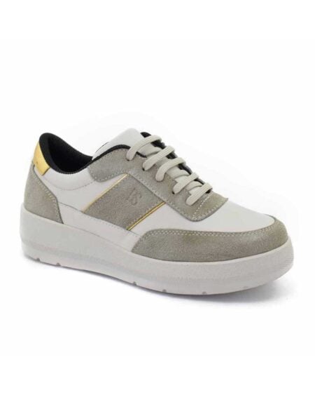 Zapatillas mujer Chloe cuero visón