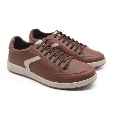 Zapatillas hombre Cooper Freeway cuero marrón