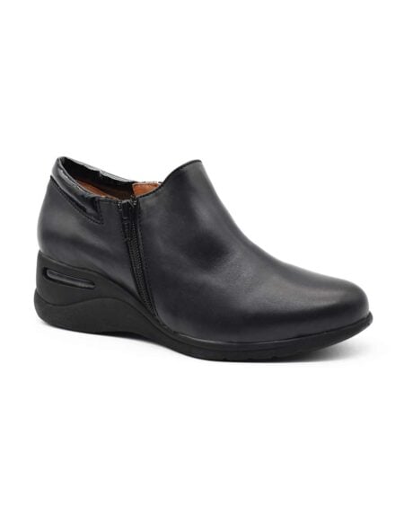 Botas mujer Lindsay cuero negras