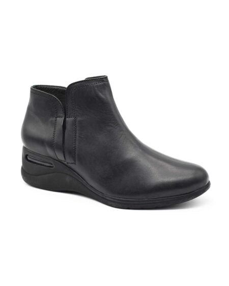 Botas mujer Rizzo cuero negras
