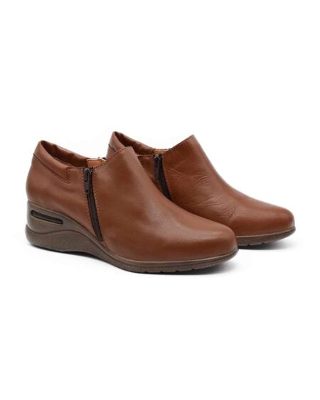 Botas mujer Lindsay cuero suela