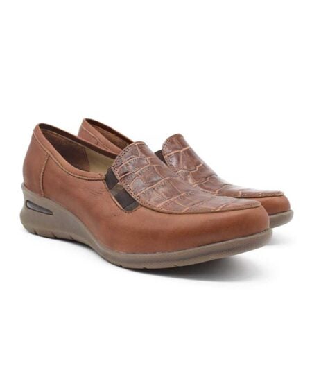 Zapatos mujer Debora cuero suela