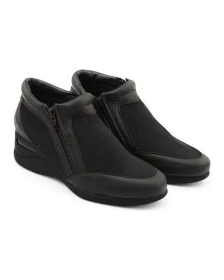 Botas cortas mujer Imelda elastizadas negras