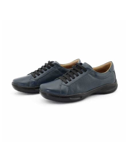 zapatillas mujer safira cuero negras