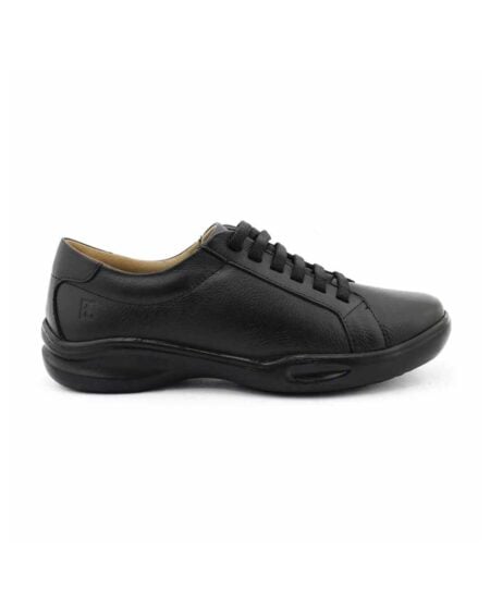 zapatillas mujer safira cuero negras