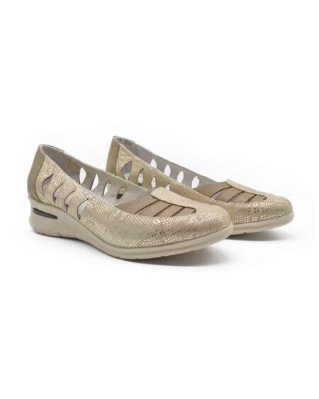 zapatos calados mujer liz cuero plata (copia)