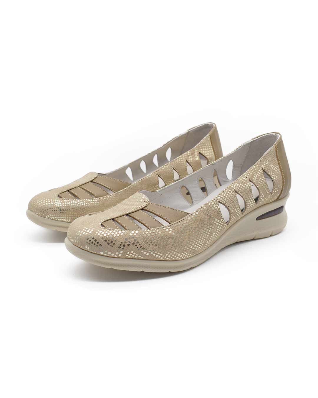 zapatos calados mujer liz cuero plata (copia)