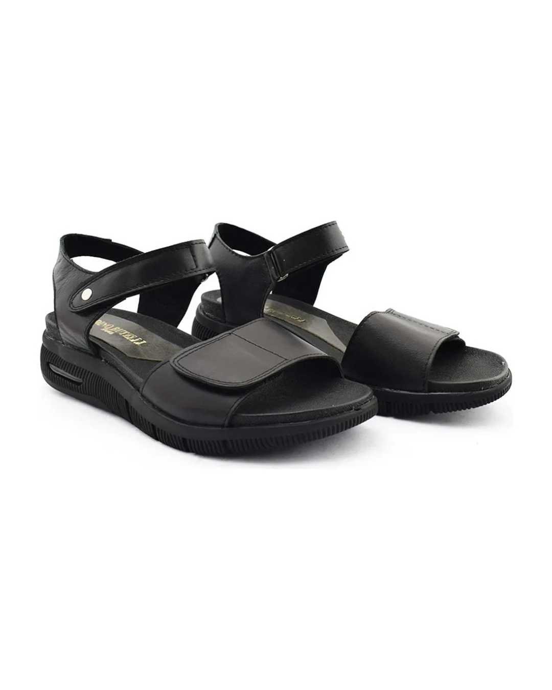 Sandalias mujer Maldivas cuero negras sandalias mujer maldivas cuero negras