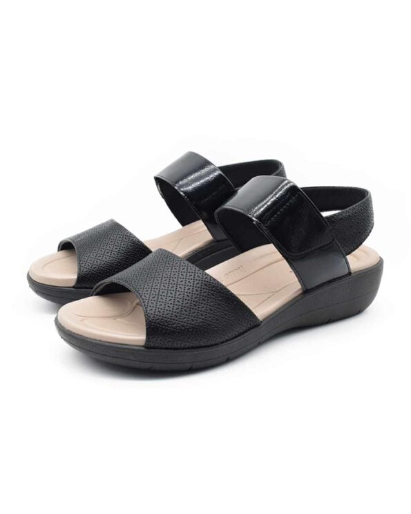sandalias mujer confort briit piccadilly negro