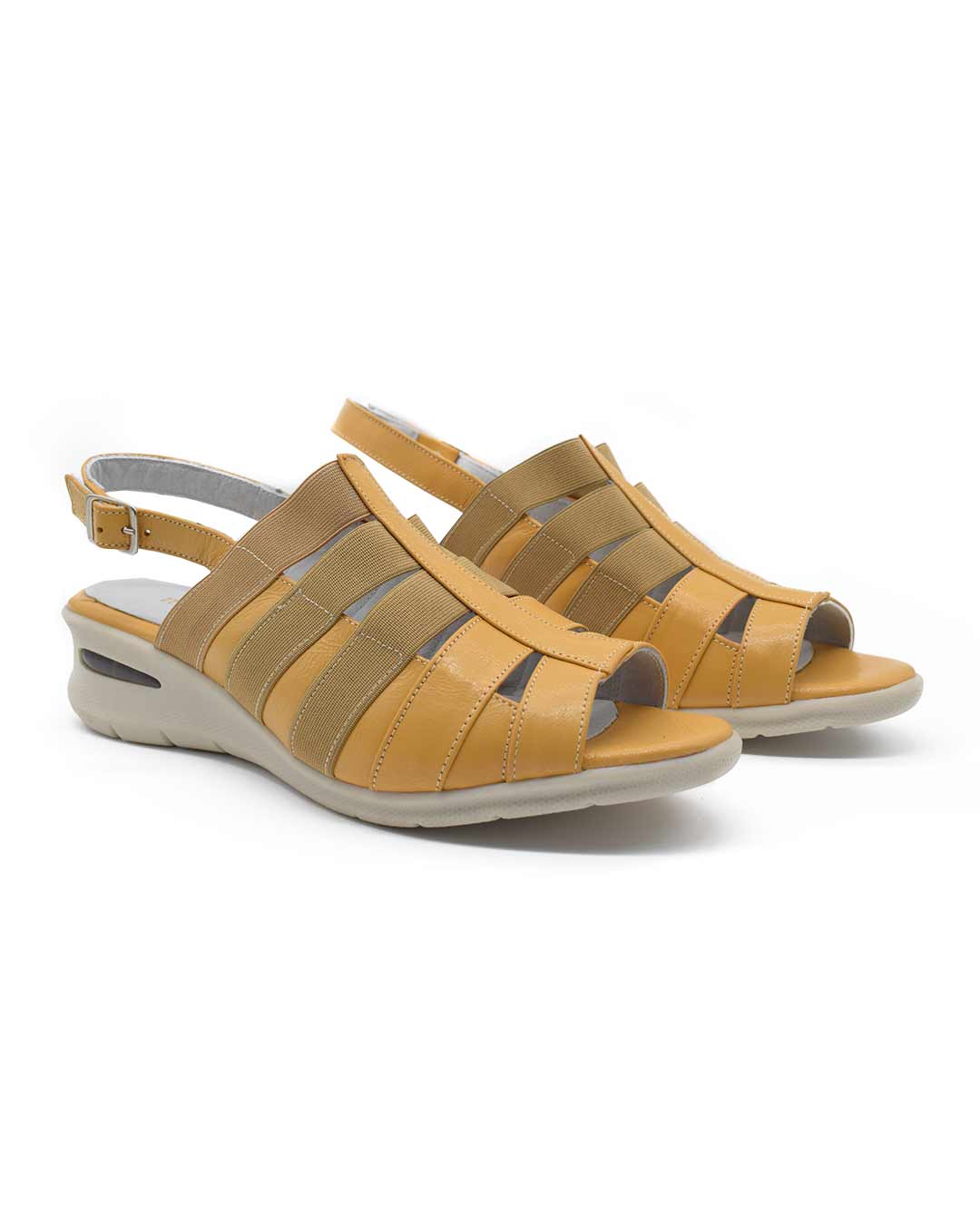 sandalias mujer roush cuero maíz