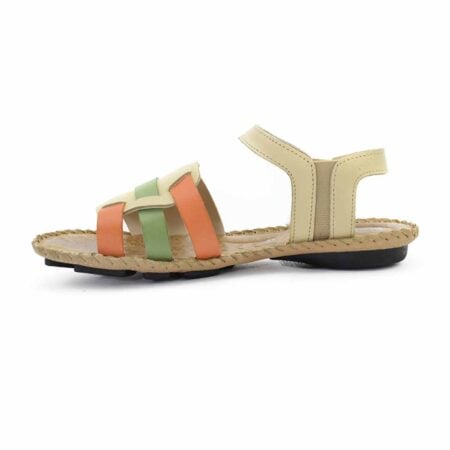 sandalias mujer ivonne cuero negras natural