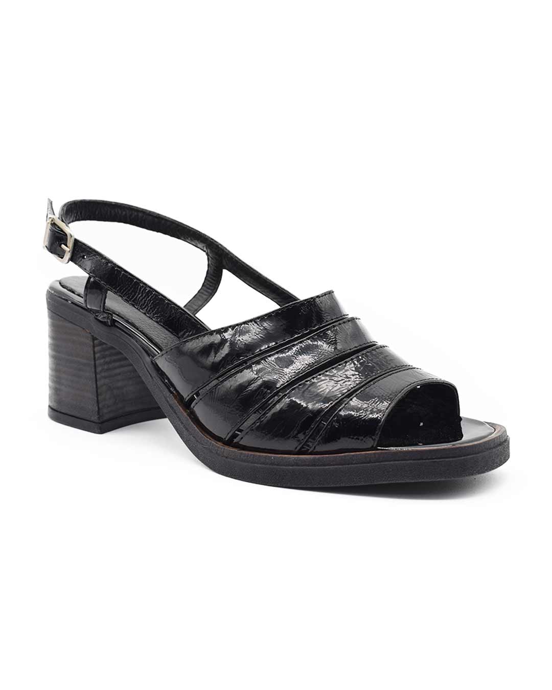 sandalias mujer lucero cuero rojas