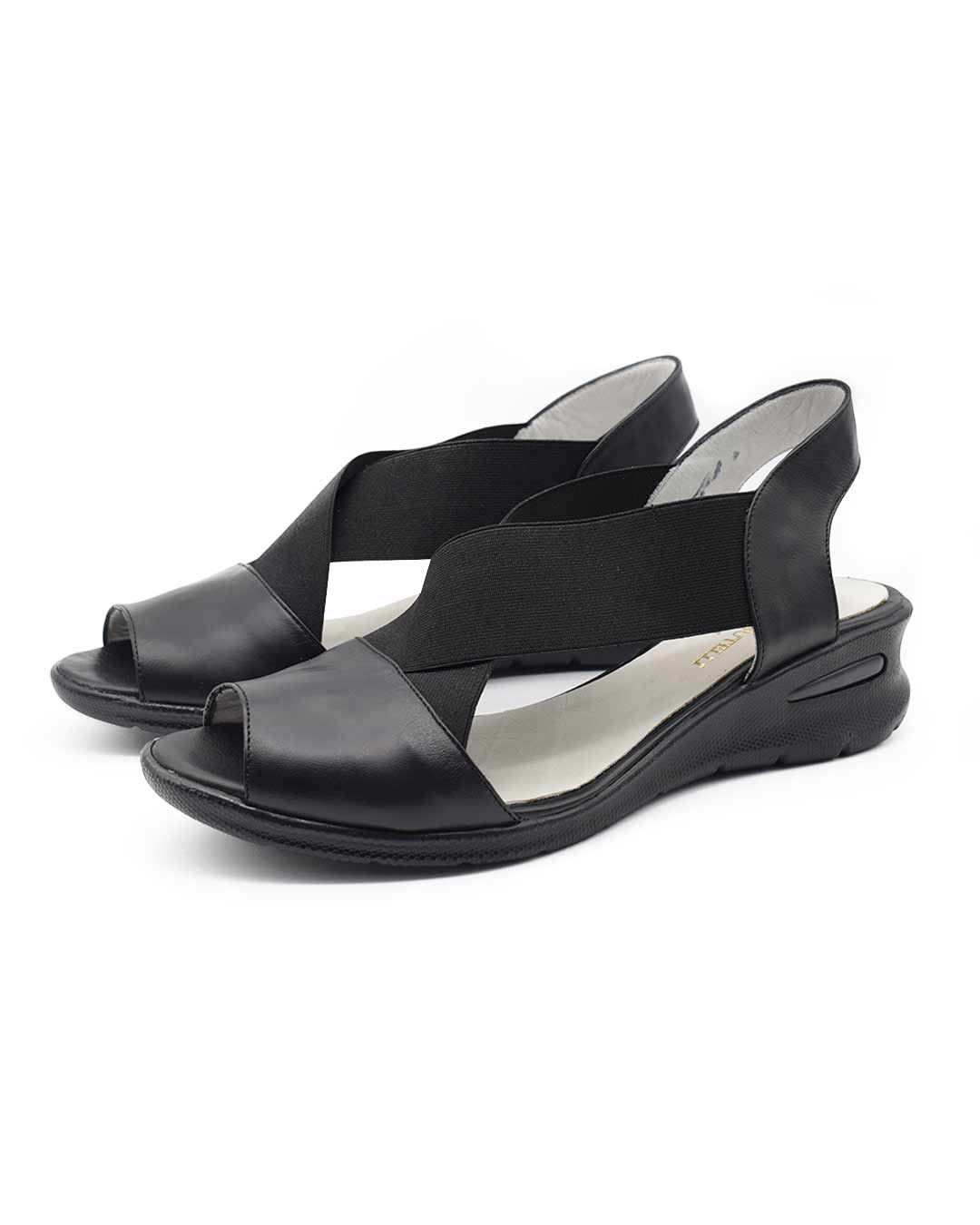 sandalias mujer bonnie cuero negras