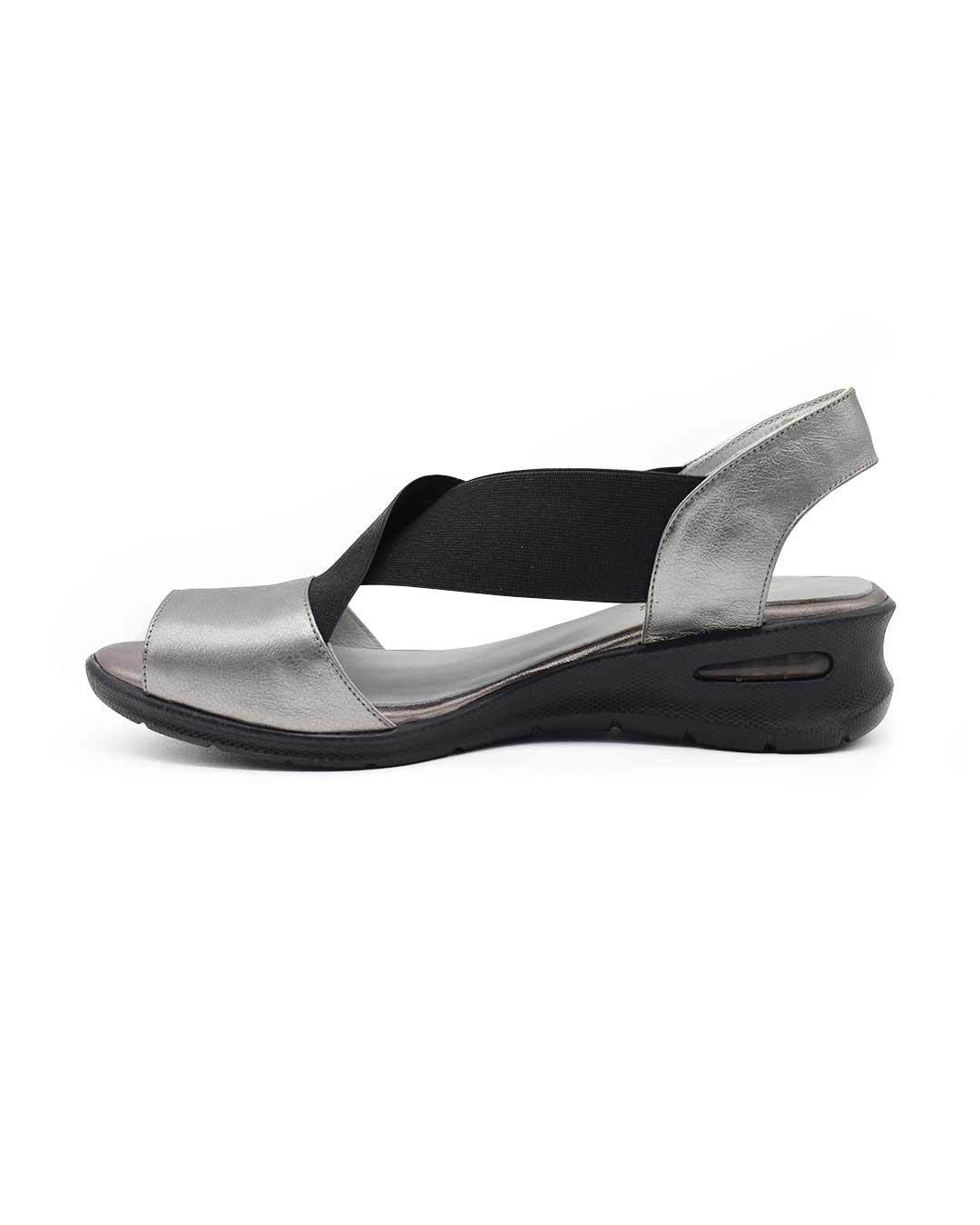 sandalias mujer bonnie cuero peltre