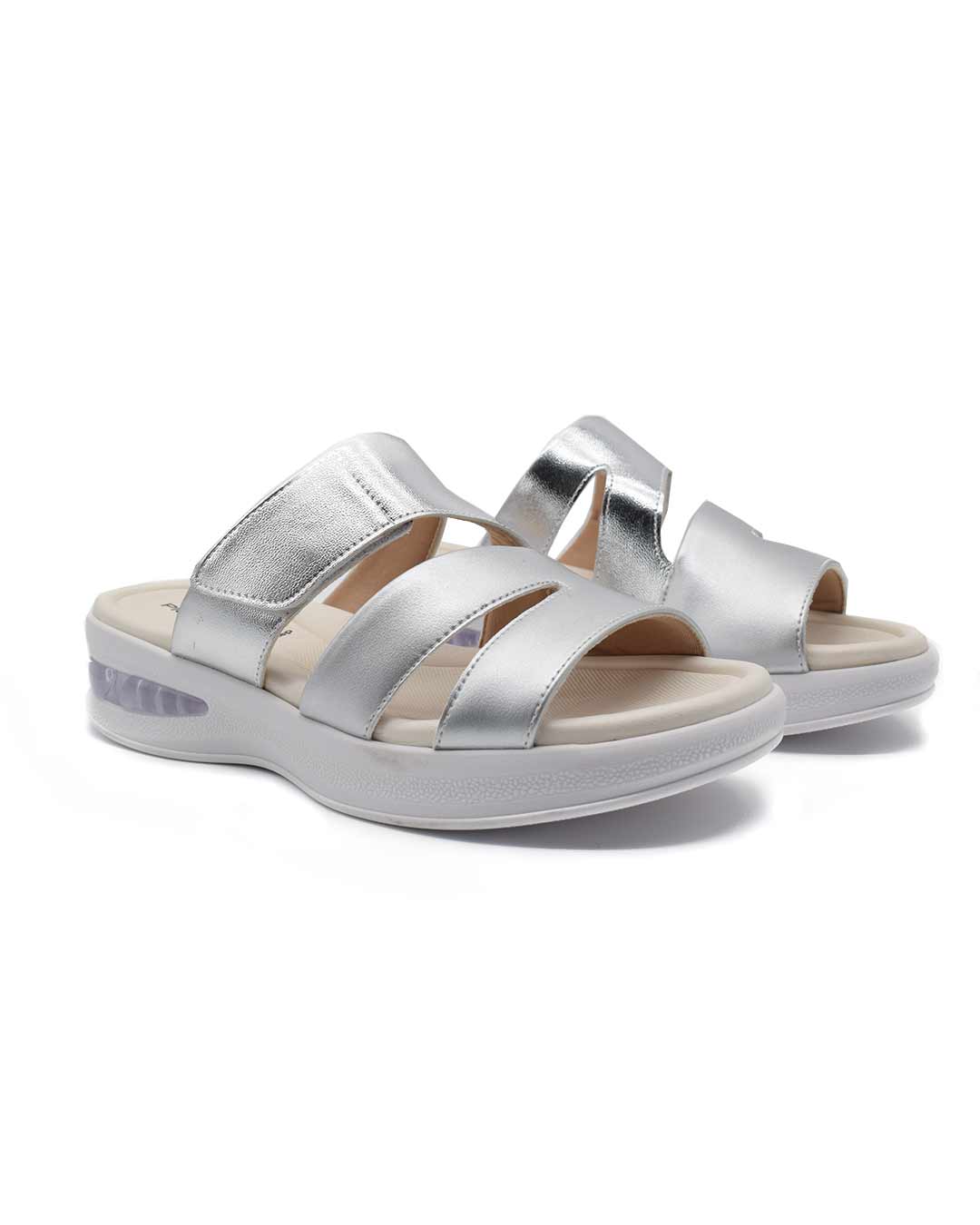 zuecos mujer almendra piccadilly plata