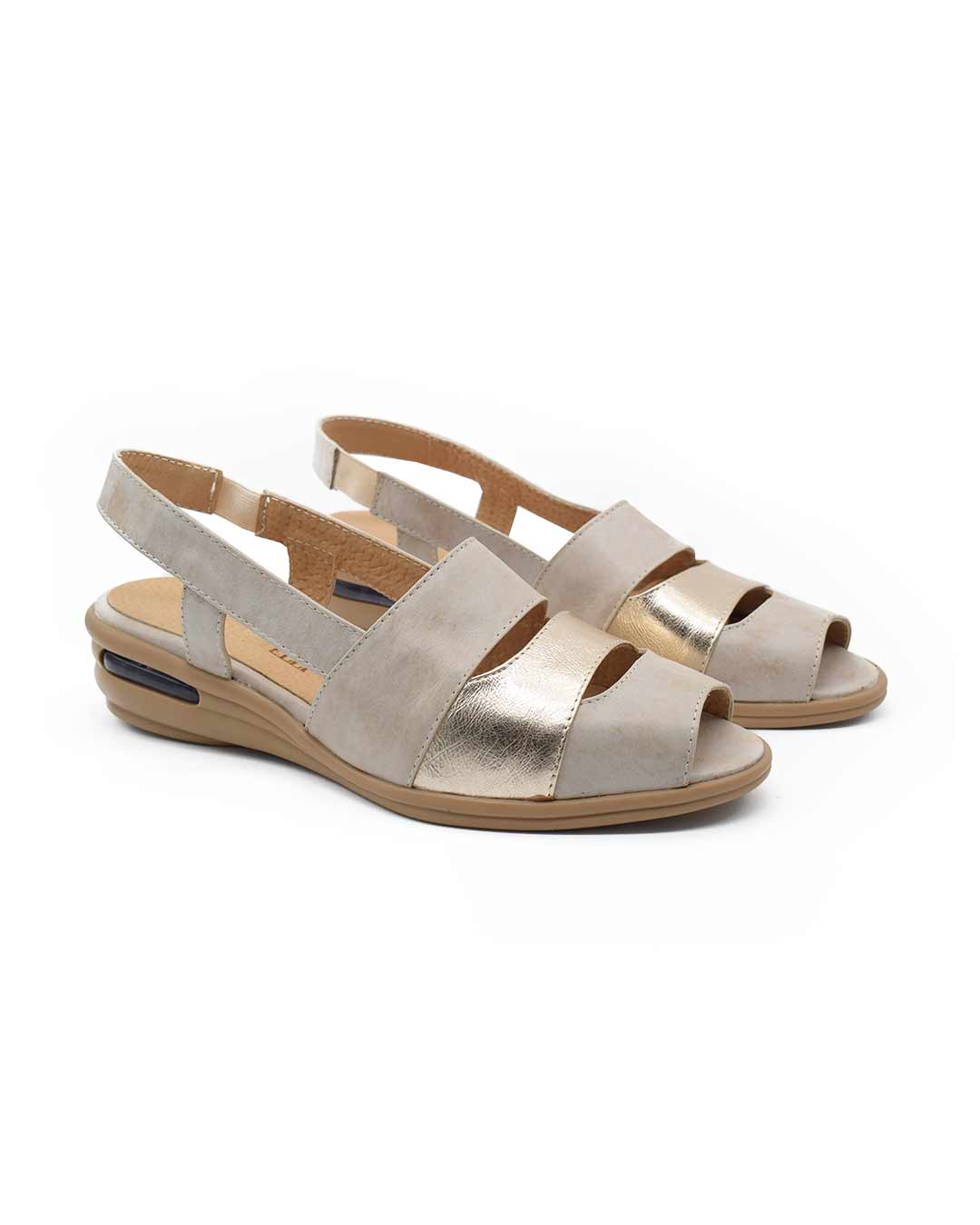 sandalias mujer rush cuero natural