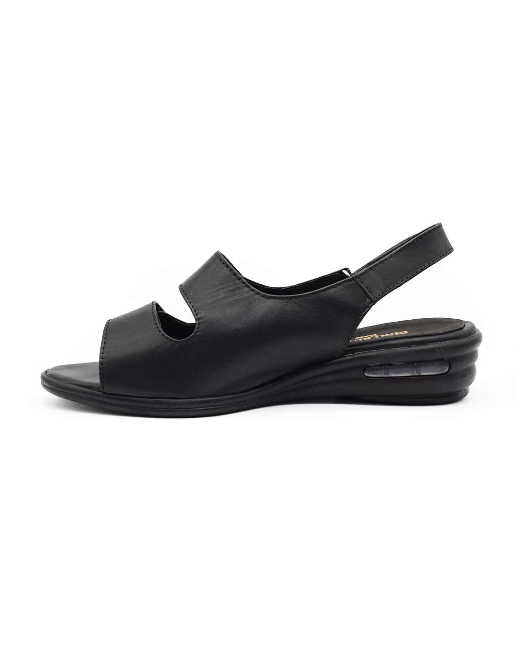 sandalias mujer sofia cuero negras