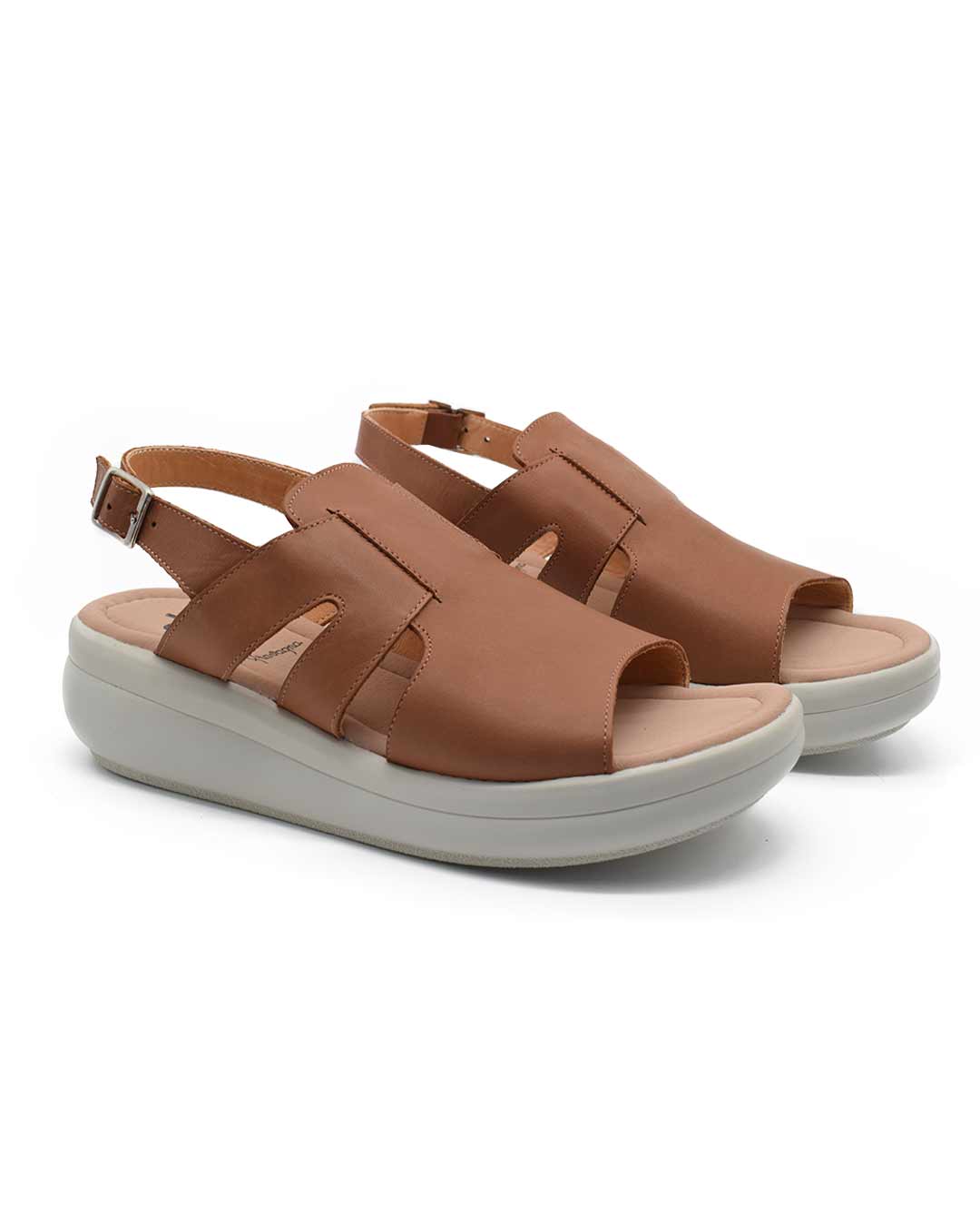 sandalias mujer mickaela gravagna cuero suela