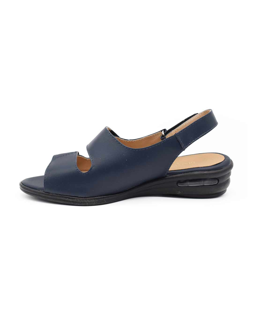 sandalias mujer sofia cuero azul