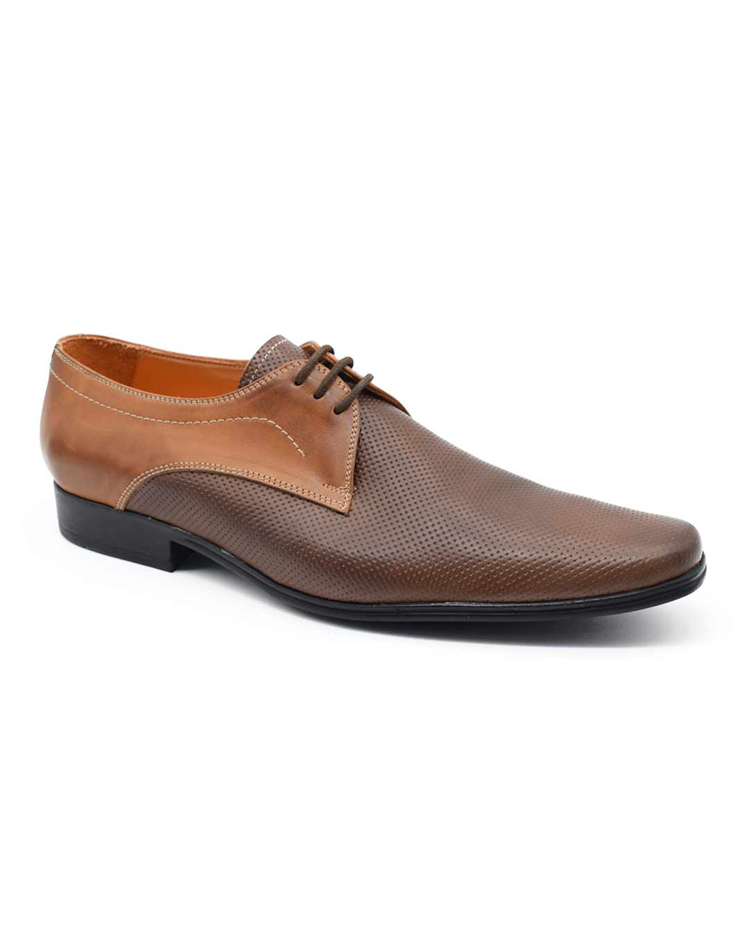 zapatos de vestir hombre eduardo cuero marrón