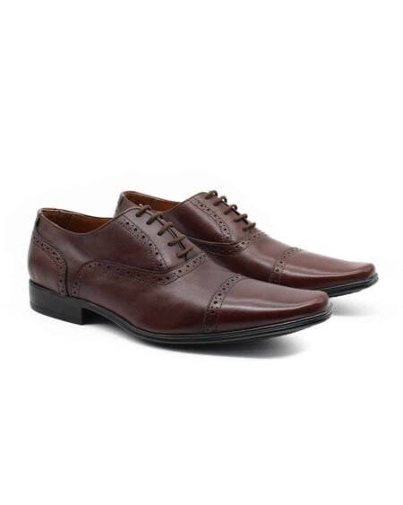 zapatos de vestir hombre berlin cuero marrón